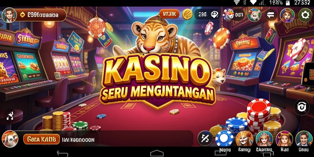 Tangkapan layar utama 2739 menampilkan gameplay Kasino dengan grafis yang menarik.
