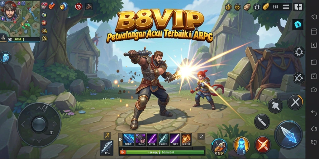 Gameplay ARPG yang seru dan menegangkan di B8VIP.