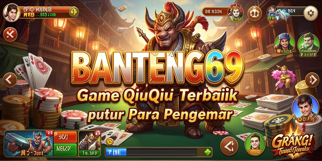 Tampilan gameplay menarik dengan suasana QiuQiu yang mendebarkan.