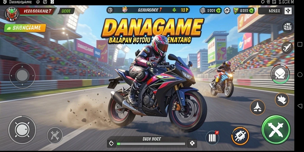 Gameplay seru dan menantang di DANAGAME.