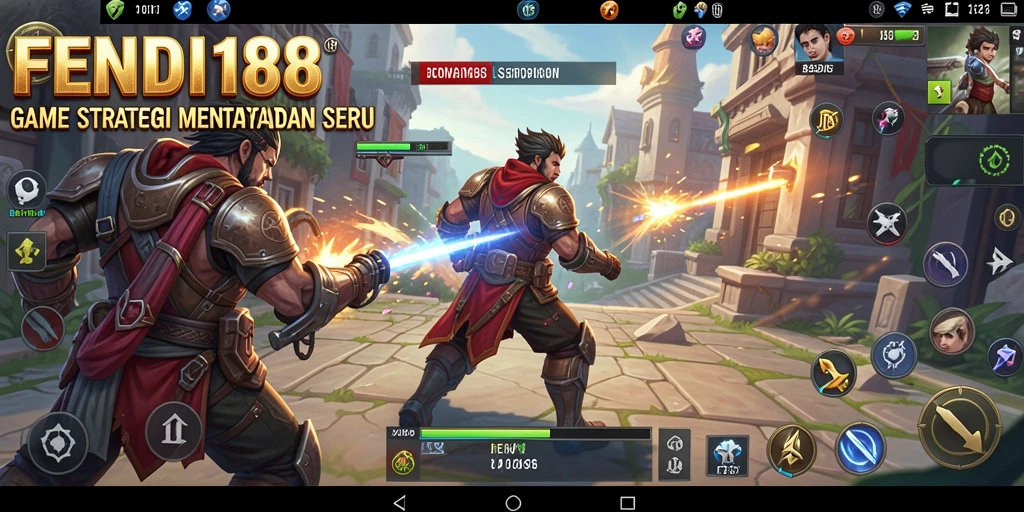 Screenshot utama FENDI188 menampilkan aksi strategis yang mendebarkan.