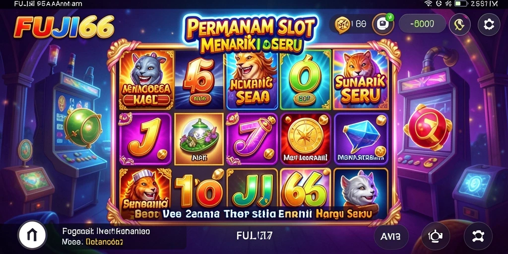 Screenshot gameplay FUJI66 dengan tampilan menarik dan fitur bonus.