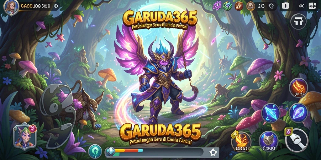 Tangkapan layar menampilkan gameplay seru petualangan GARUDA365.