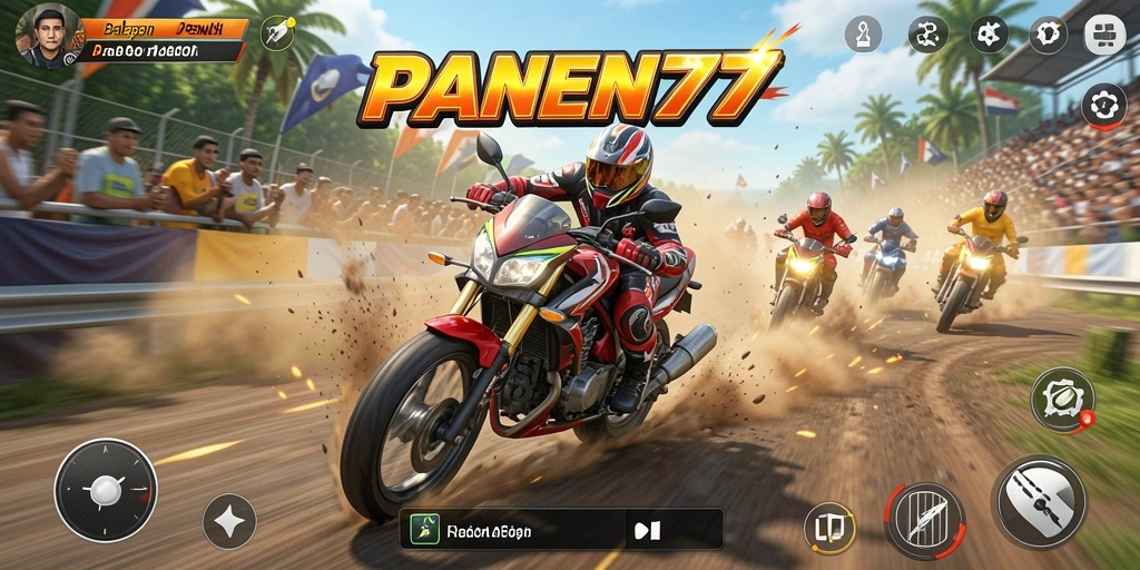Gameplay balapan motor yang menegangkan dan visual yang menakjubkan.