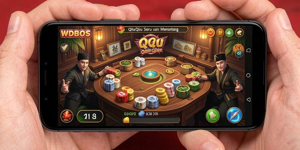 Tampilan gameplay QiuQiu di WDBOS yang menarik dan interaktif.